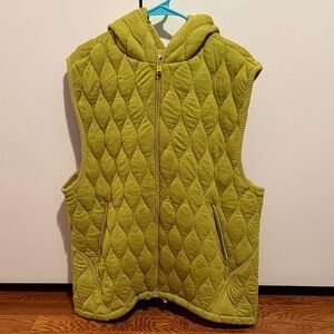FP Movement by Free People Quilted Green Vest